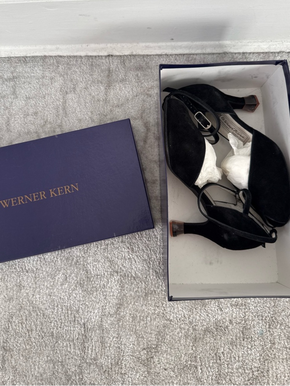 Black Werner Kern dance heels - Picture 5 of 13